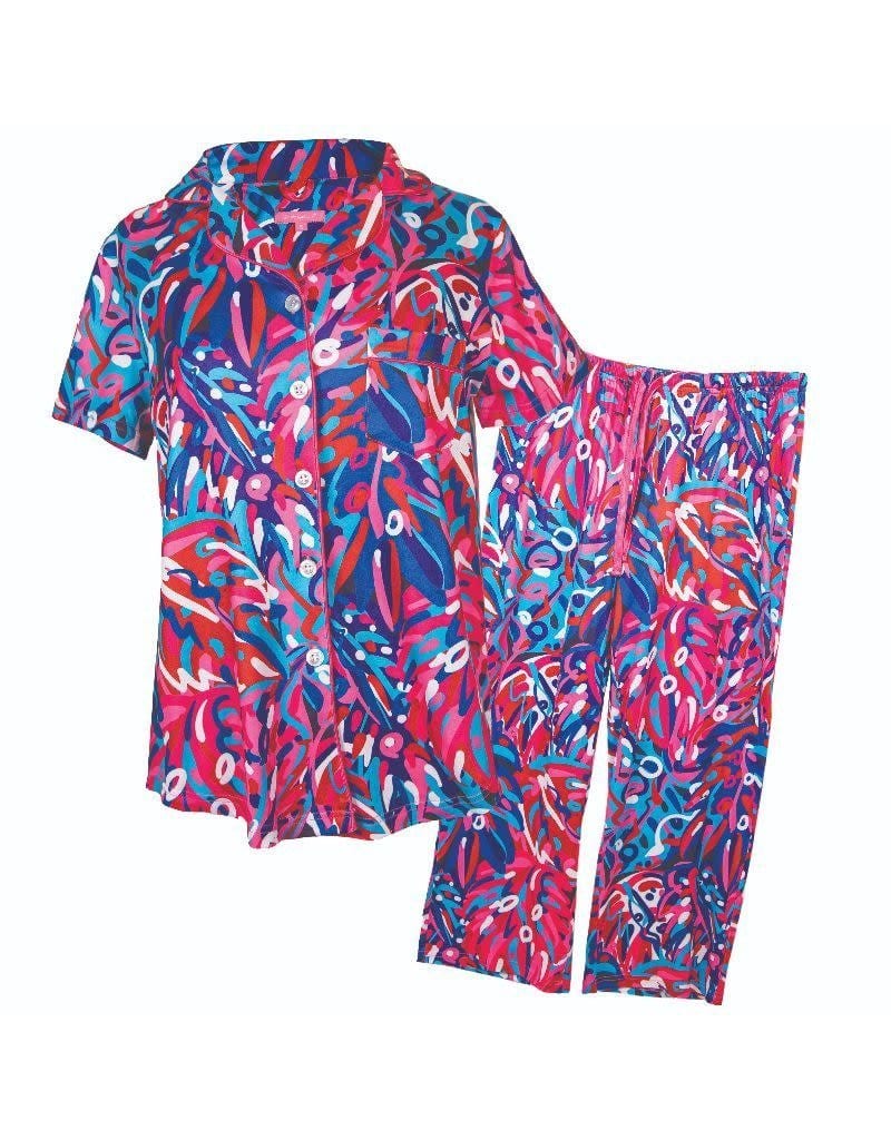 Simply Southern Rainforest Button PJ Set