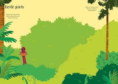 Little First Stickers Dinosaurs : Usborne