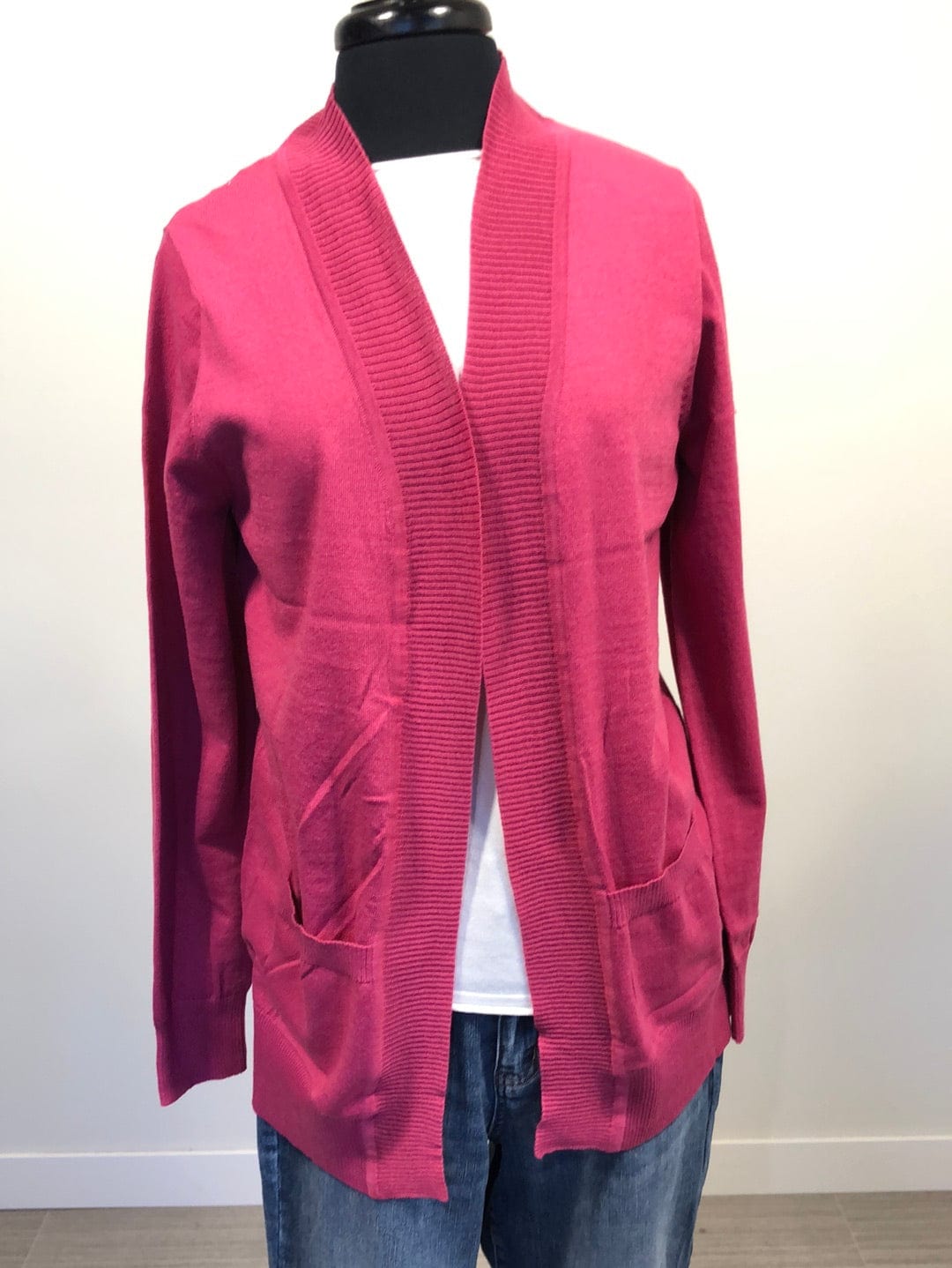 Magenta Everyday Light Cardigan