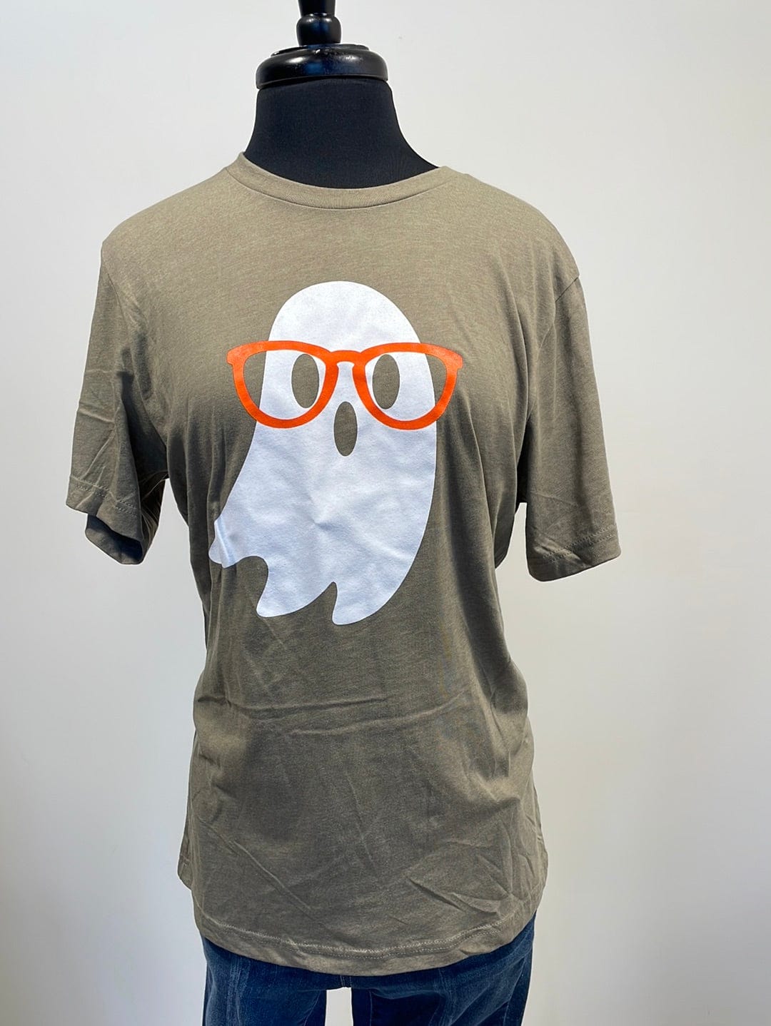 Cute Nerdy Ghost Graphic Tee