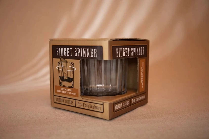 Assorted Fidget Spinner Whiskey Glass