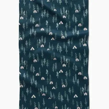 Geometry Tiny Tents Tea Towel