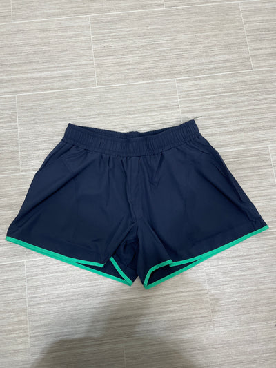 Navy & Mint Shorts