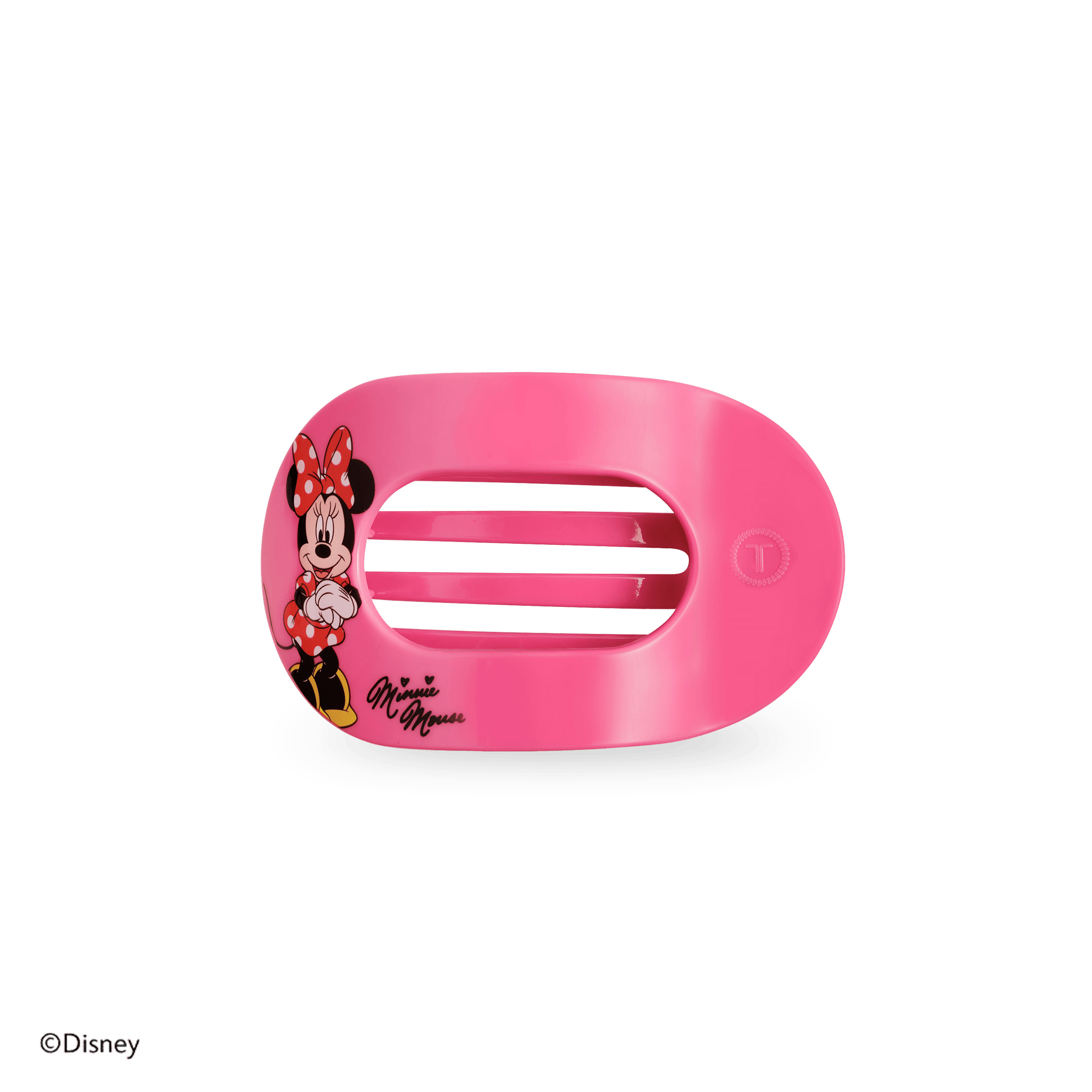 Flat Round Hair Clip | Small | Minnie Mouse