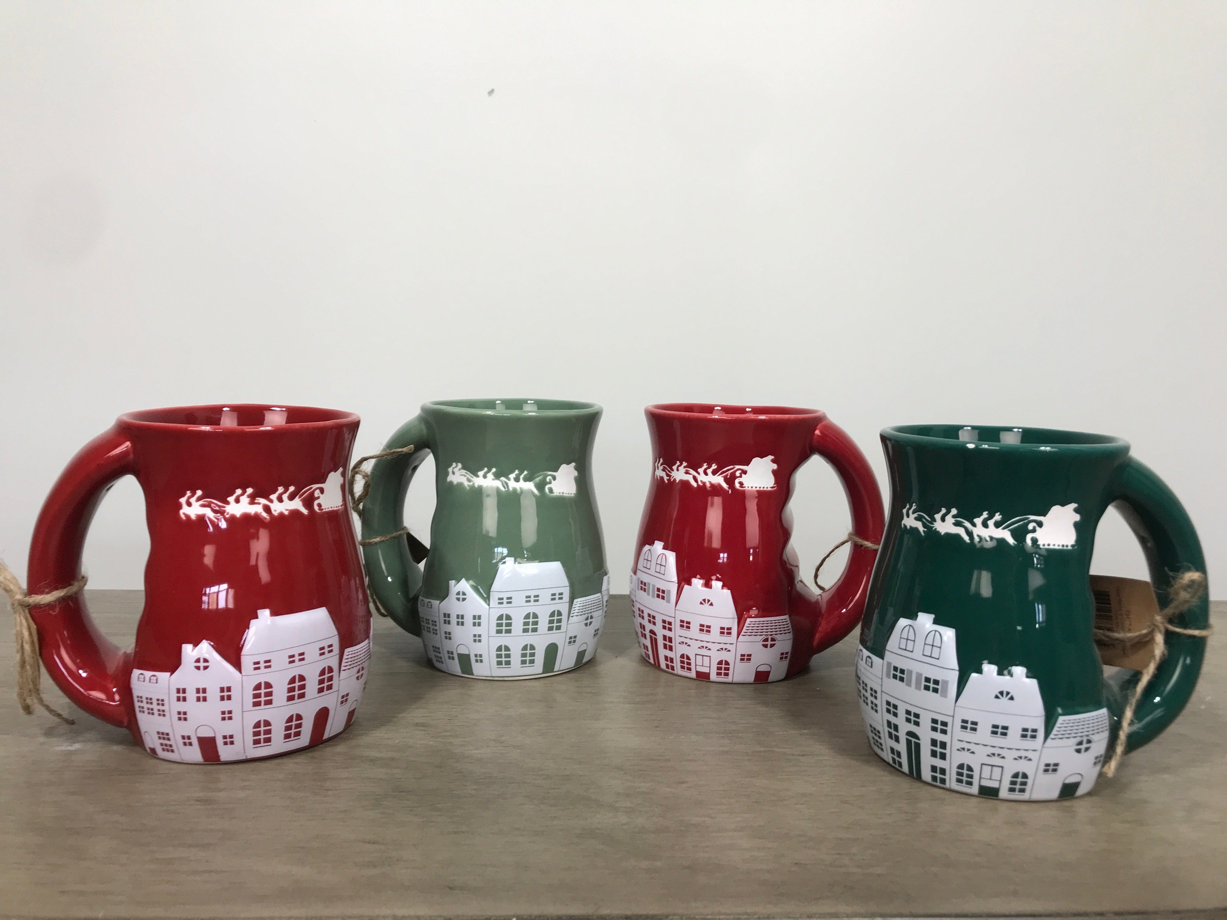 Assorted Santa is Coming to Town Mug