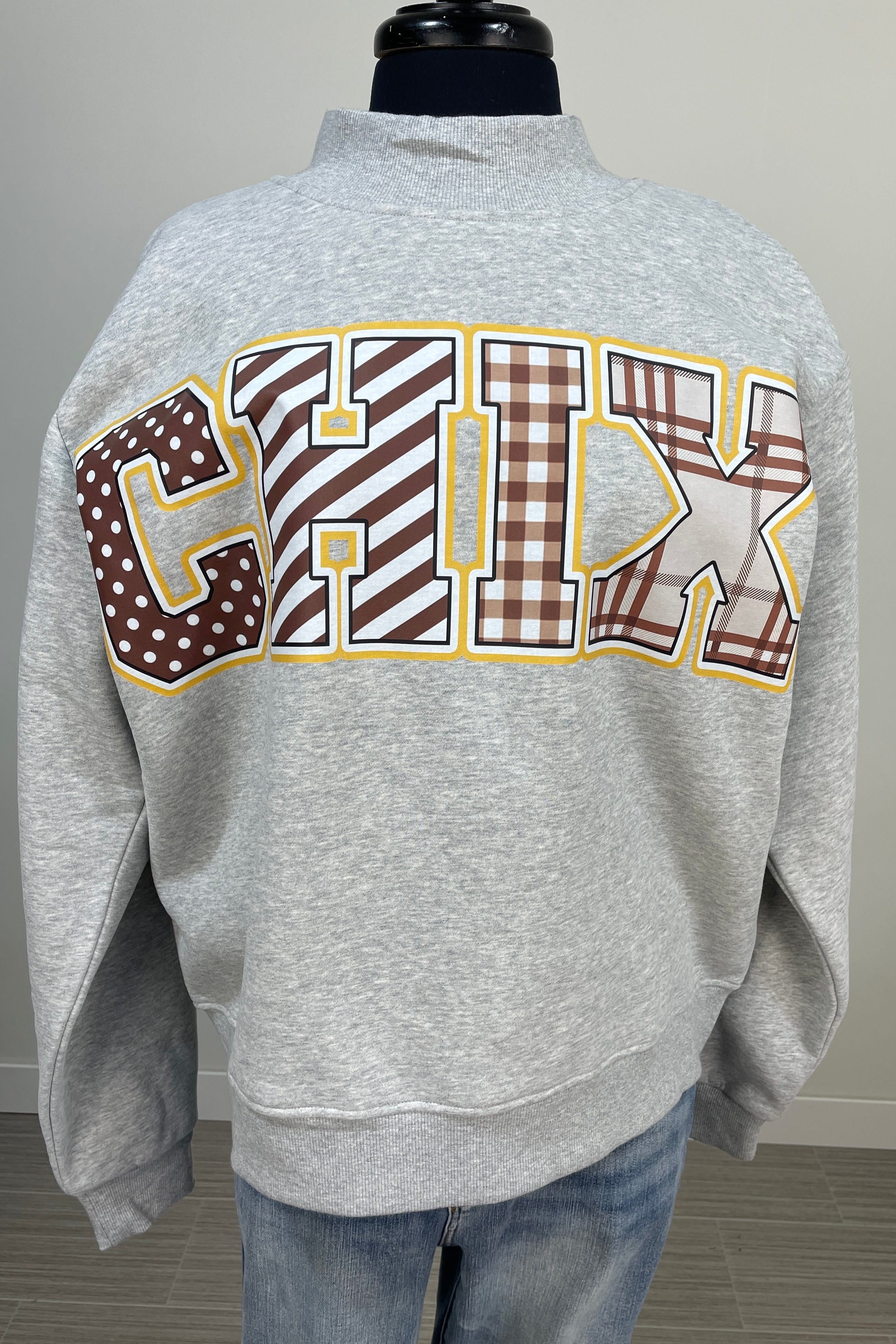 Chix Mock Neck Sweatshirt - PREORDER