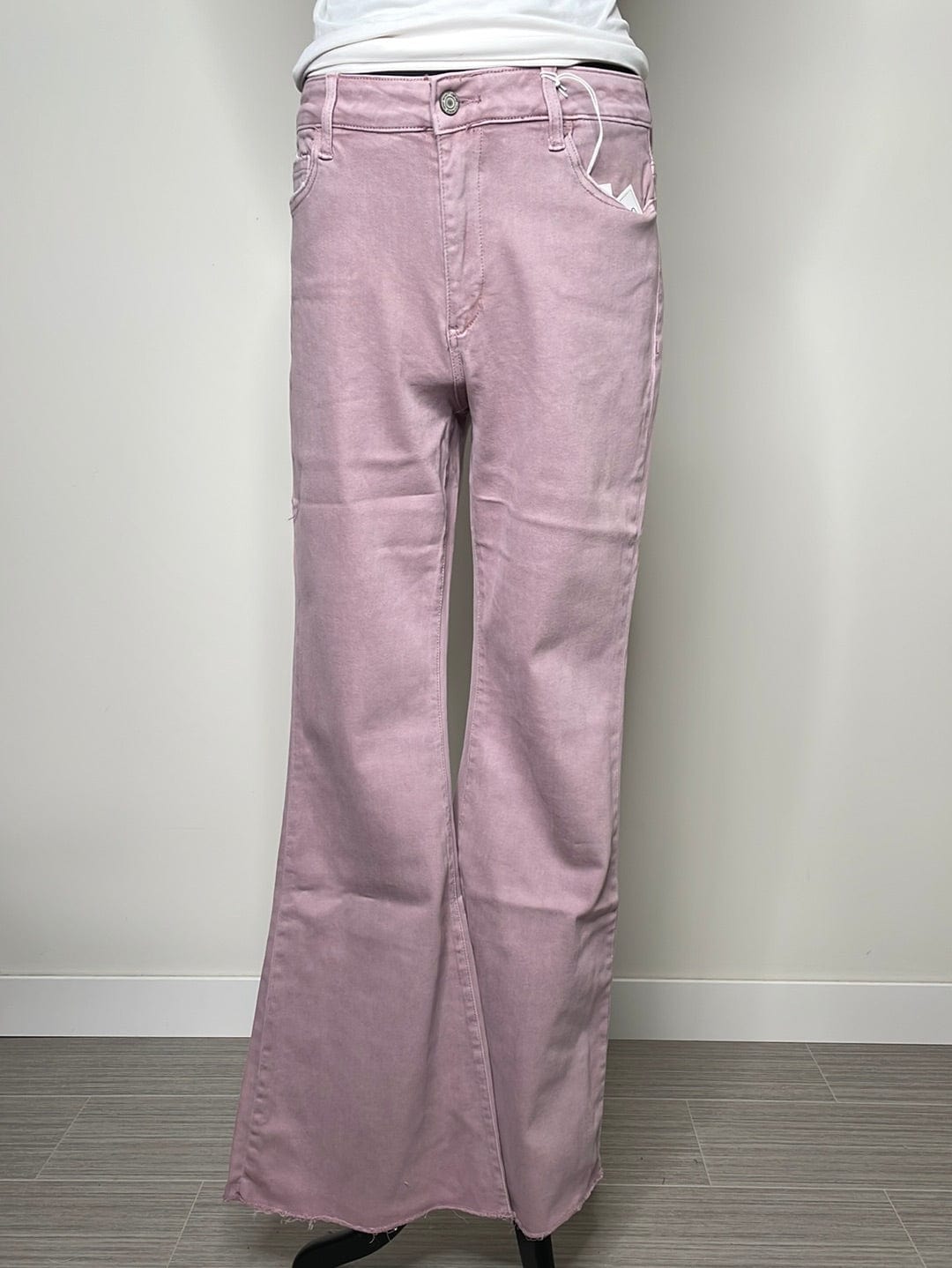 Sea Fog Crop Wide Leg Jean