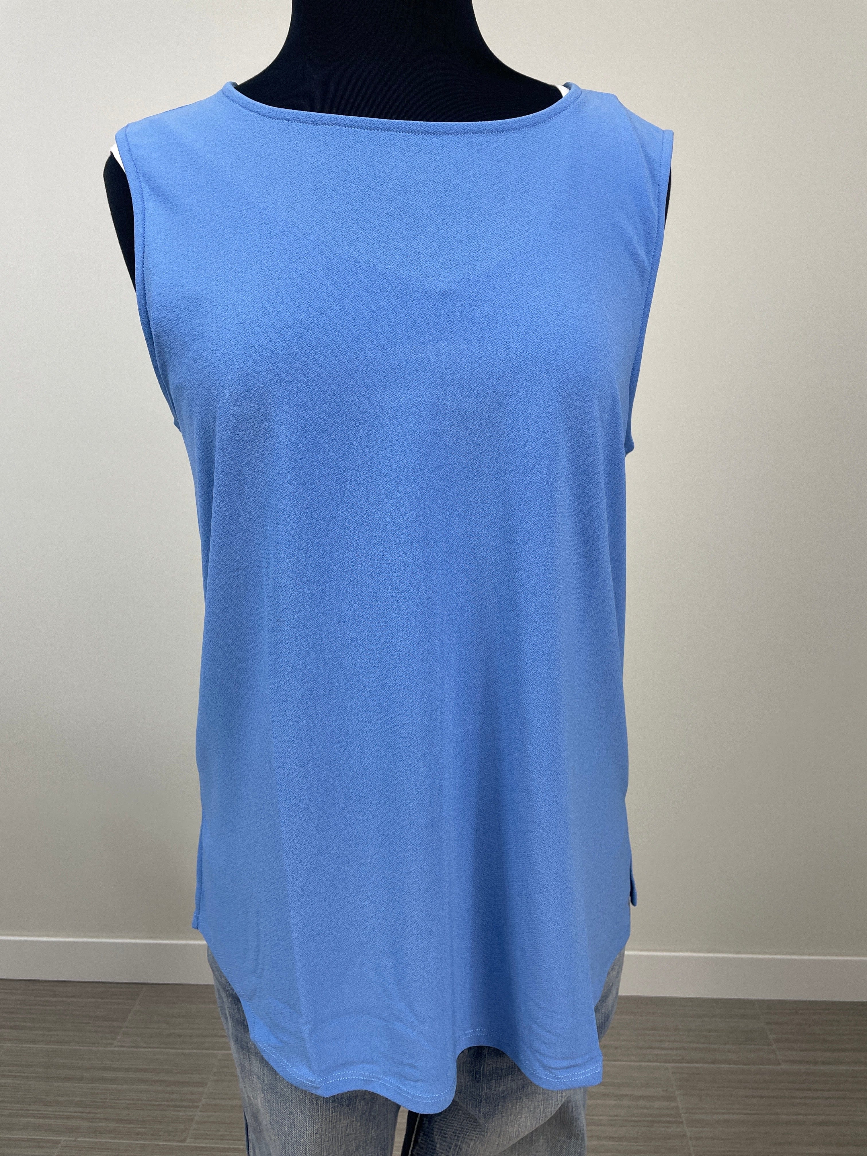 Blue A Line Tank