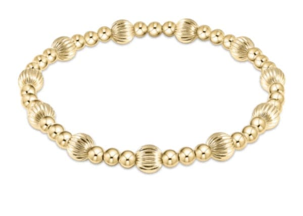Dignity Sincerity Gold 6mm Bracelet