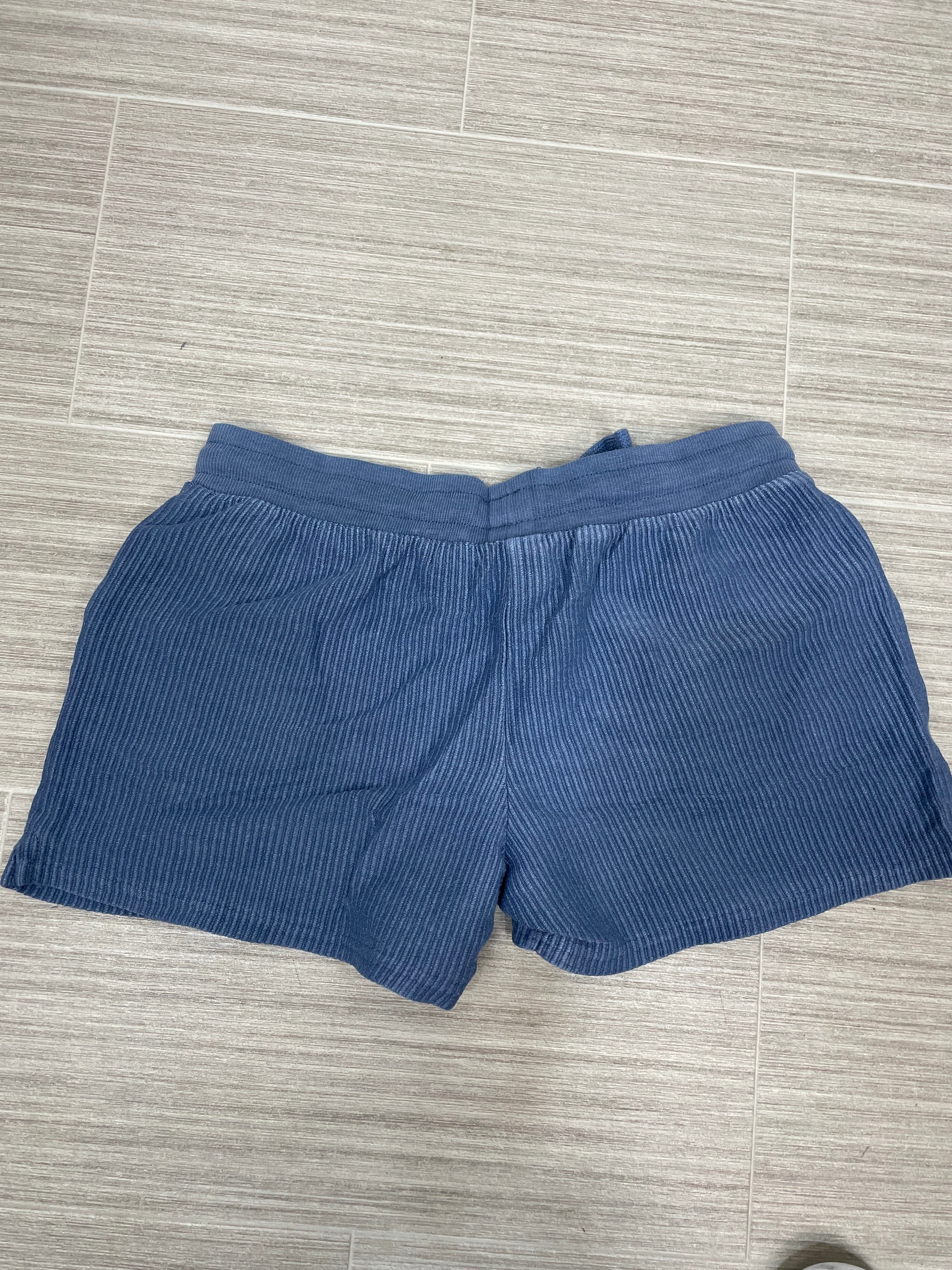 Denim Corduroy Shorts