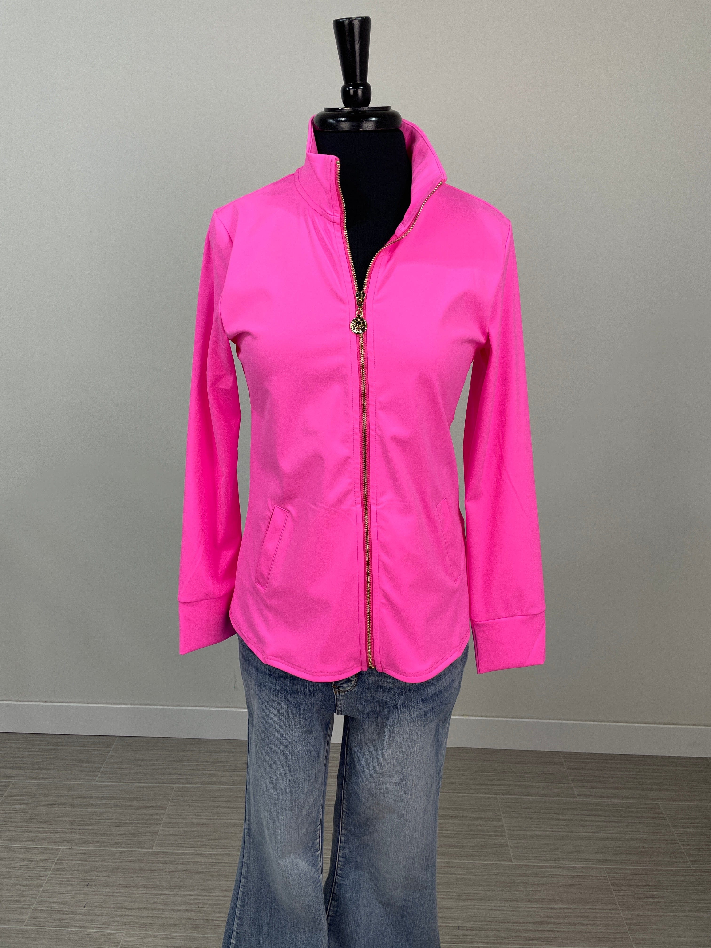 Candy Pink Penelope Full-Zip Jacket