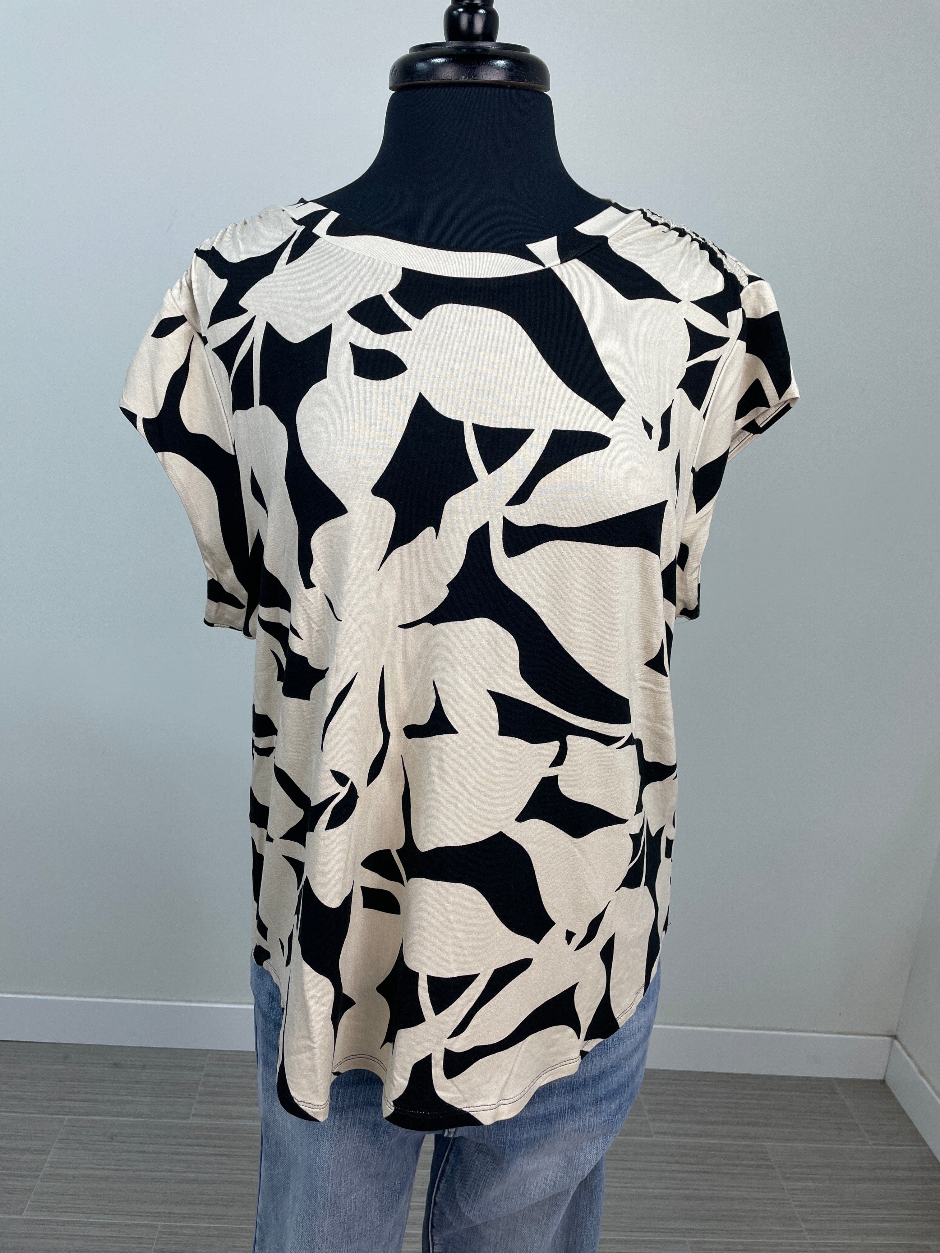 Safari Cap Sleeve Top