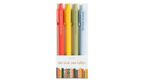 The Book Was Better Pen Set