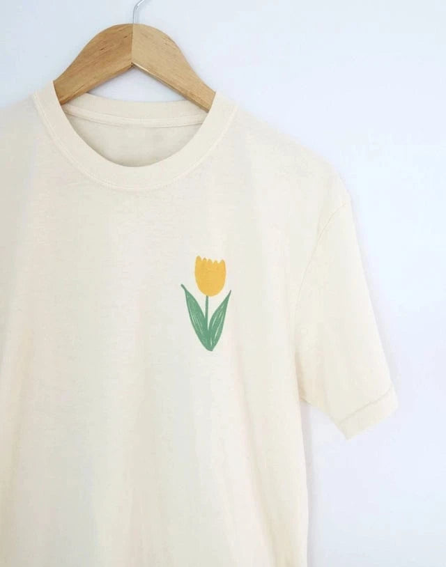 Vintage Wash Tulip Tee