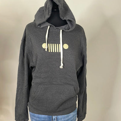 Jeep Vintage USA Charcoal Hoodie