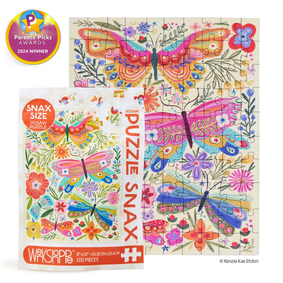 Butterfly Floral 100pc Puzzle