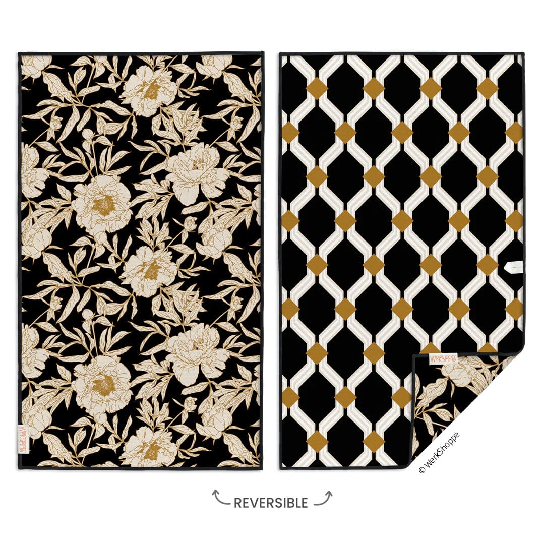 Ivory Roses Microfiber Towel