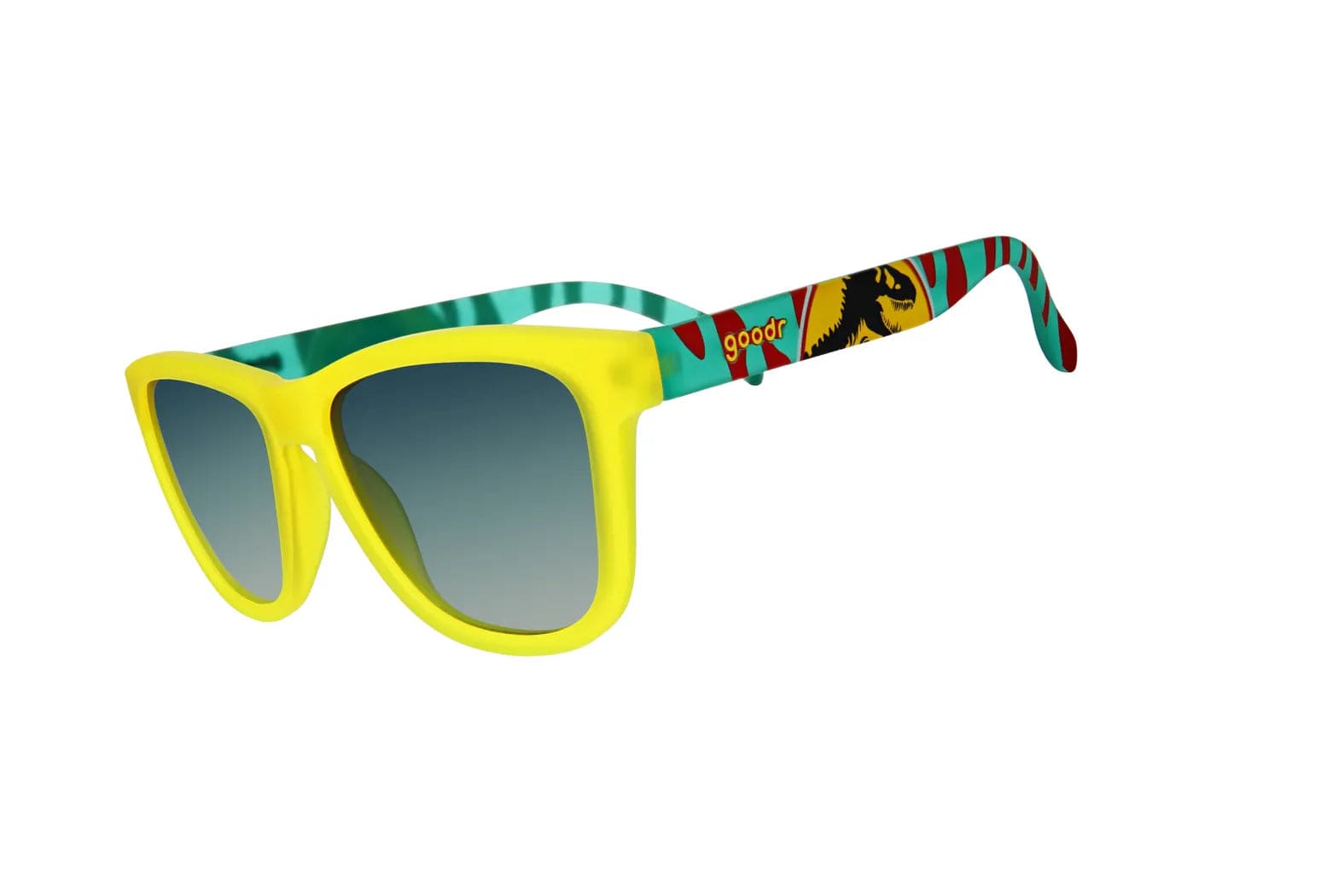 Goodr Isla Nublar 1993 Tour Sunglasses