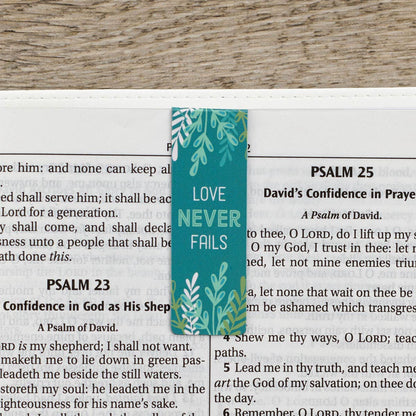 Magnetic Bookmark Set Floral Garden