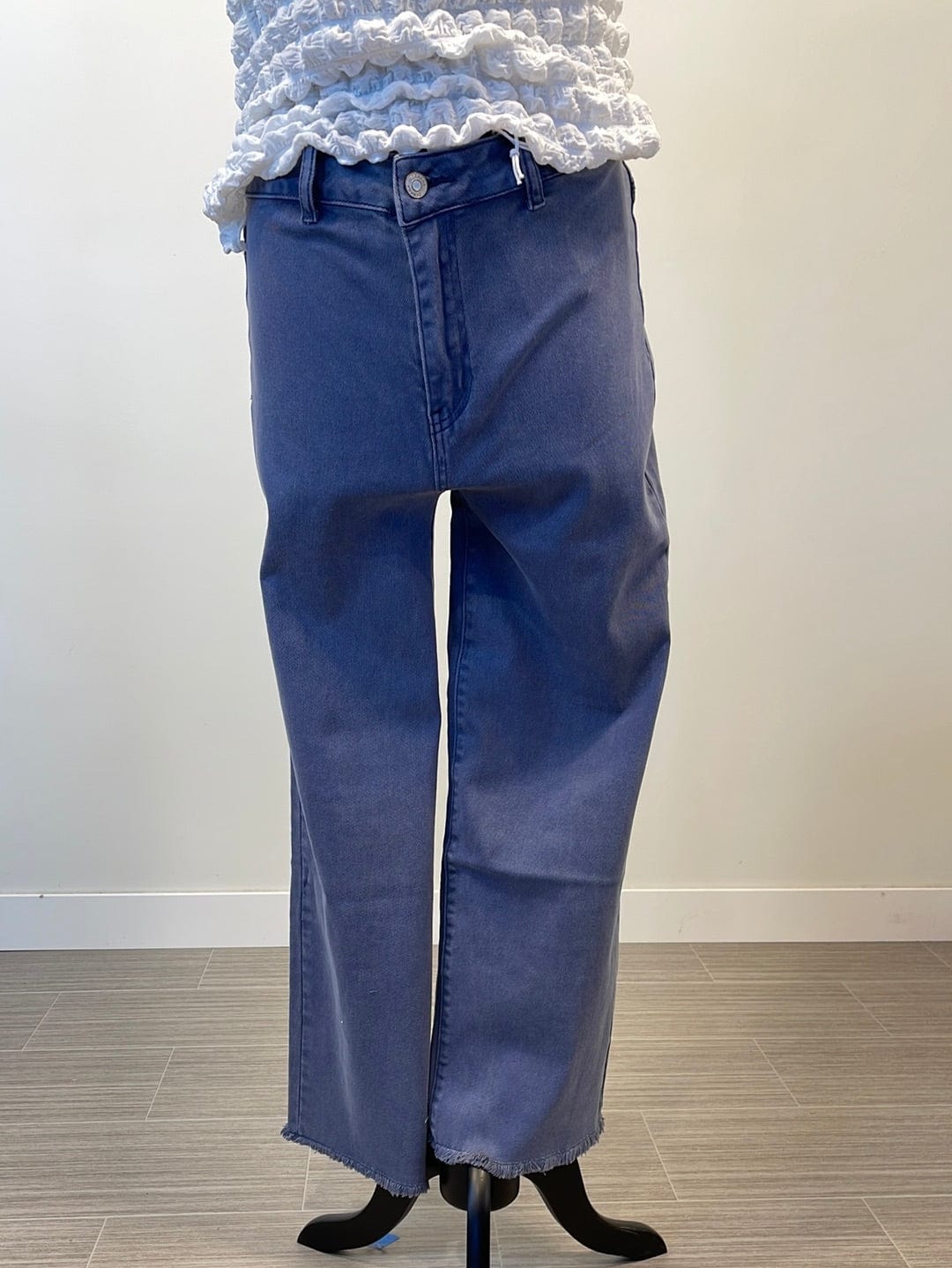 Blackberry Straight Crop Denim