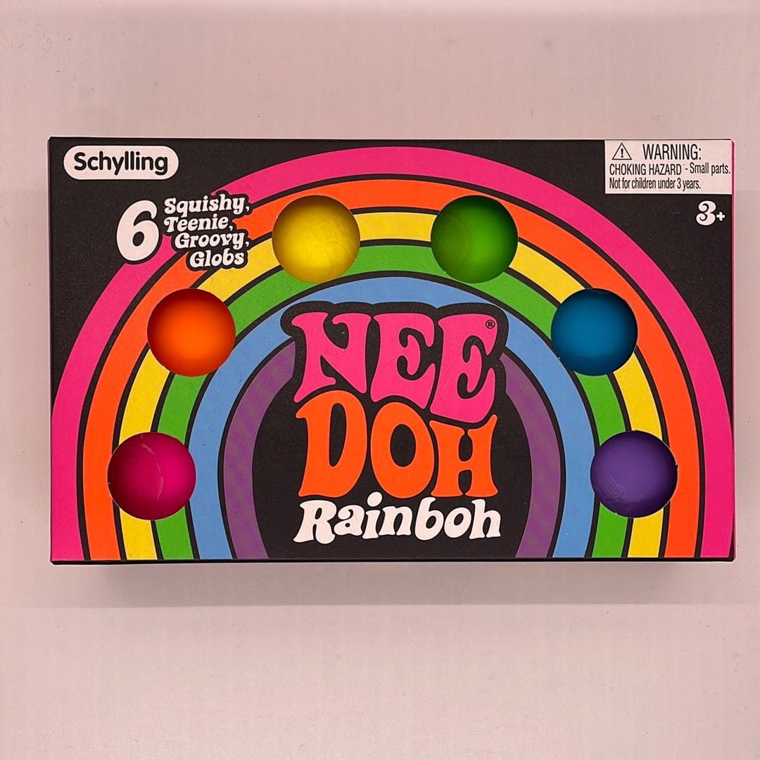 Rainboh Teenie Nee Doh 6 pack