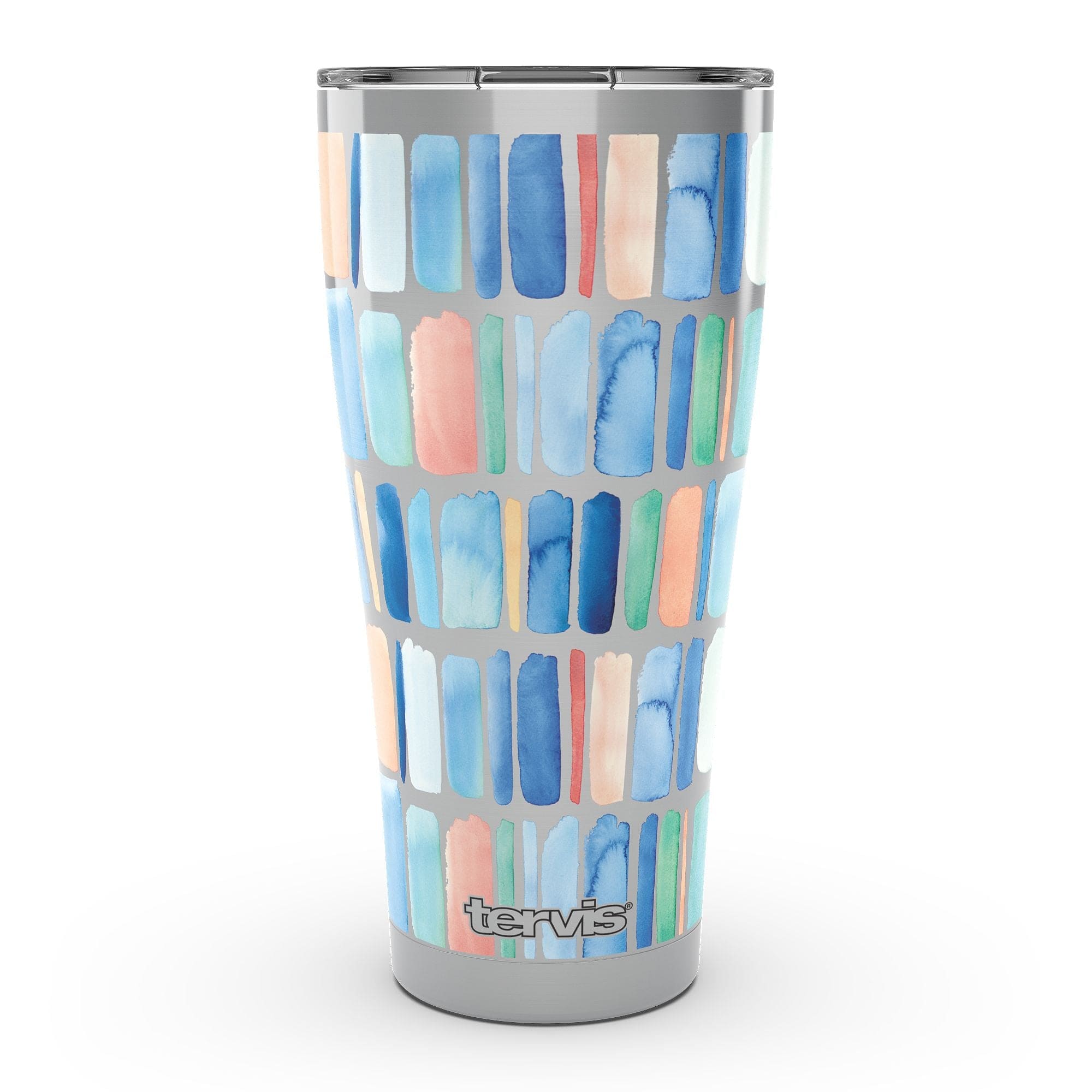 30oz Yao Cheng Vertical Stripes Stainless Tumbler