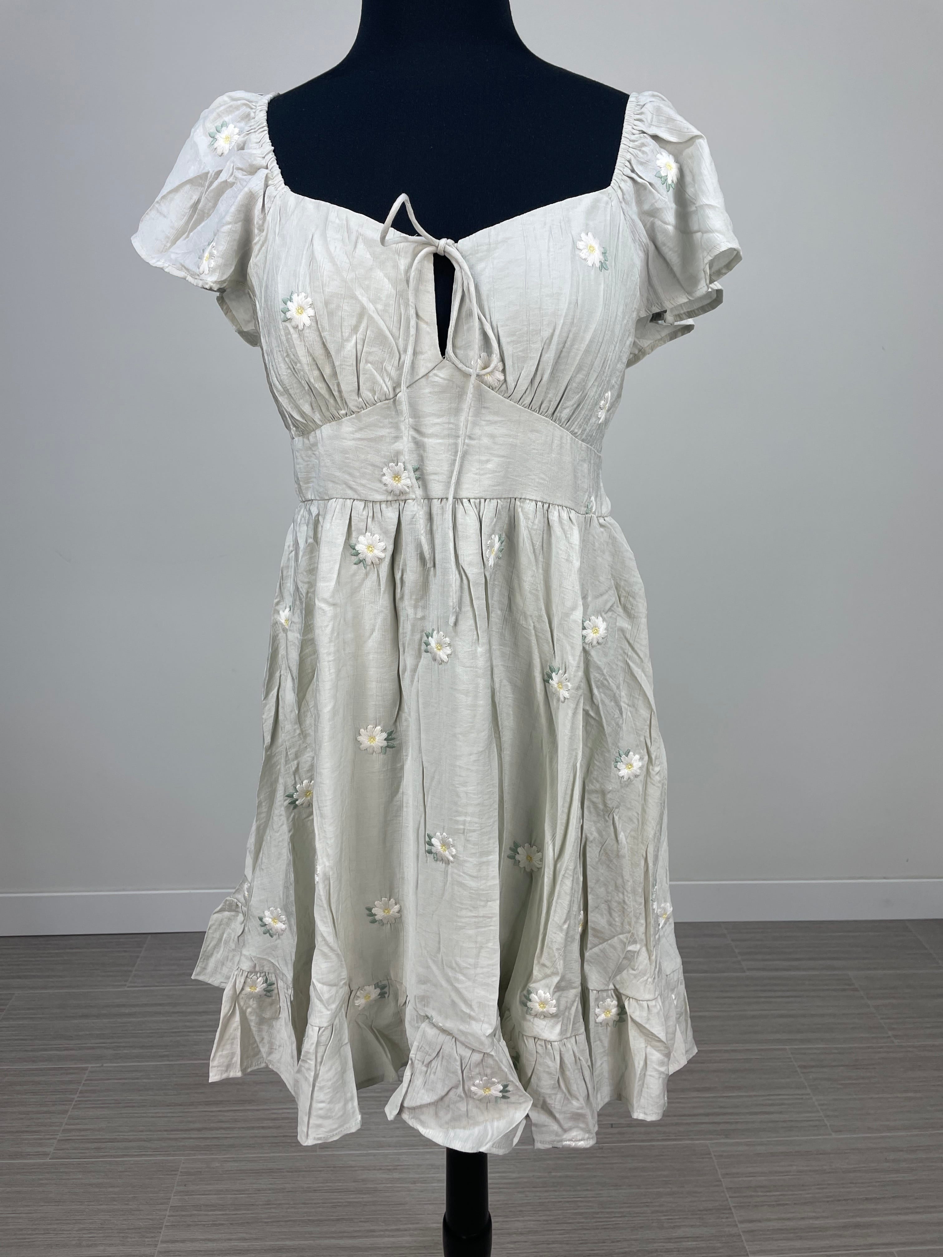 Sage Daisy Dress
