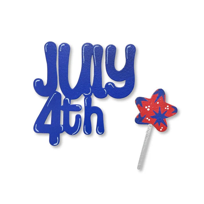 July 4th w/ Sparkler Magnet