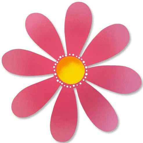 Pink Roeda Flower Magnetic Art Pop