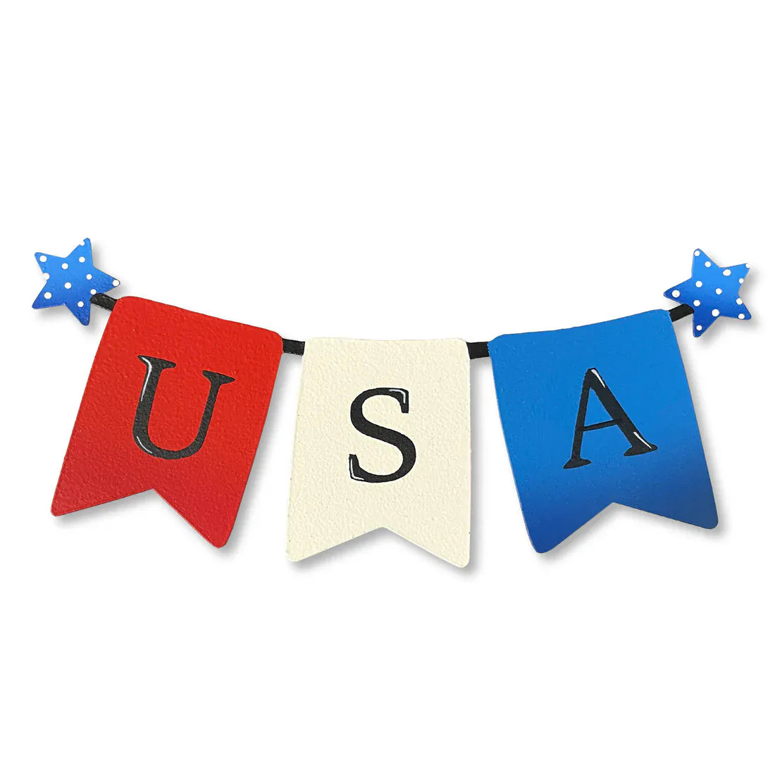 Patriotic "USA" Banner Magnet