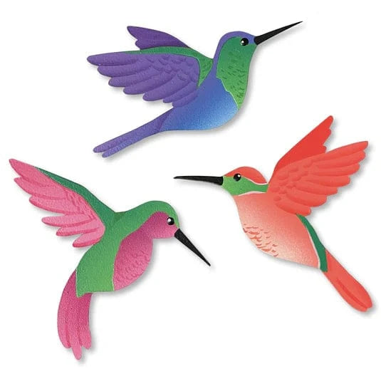 Hummingbird Mini Art Pop Magnets S/3