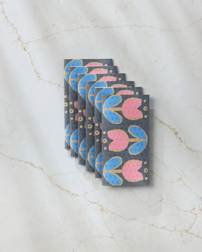 Geometry Scandi Tulips Not Paper Towel Set