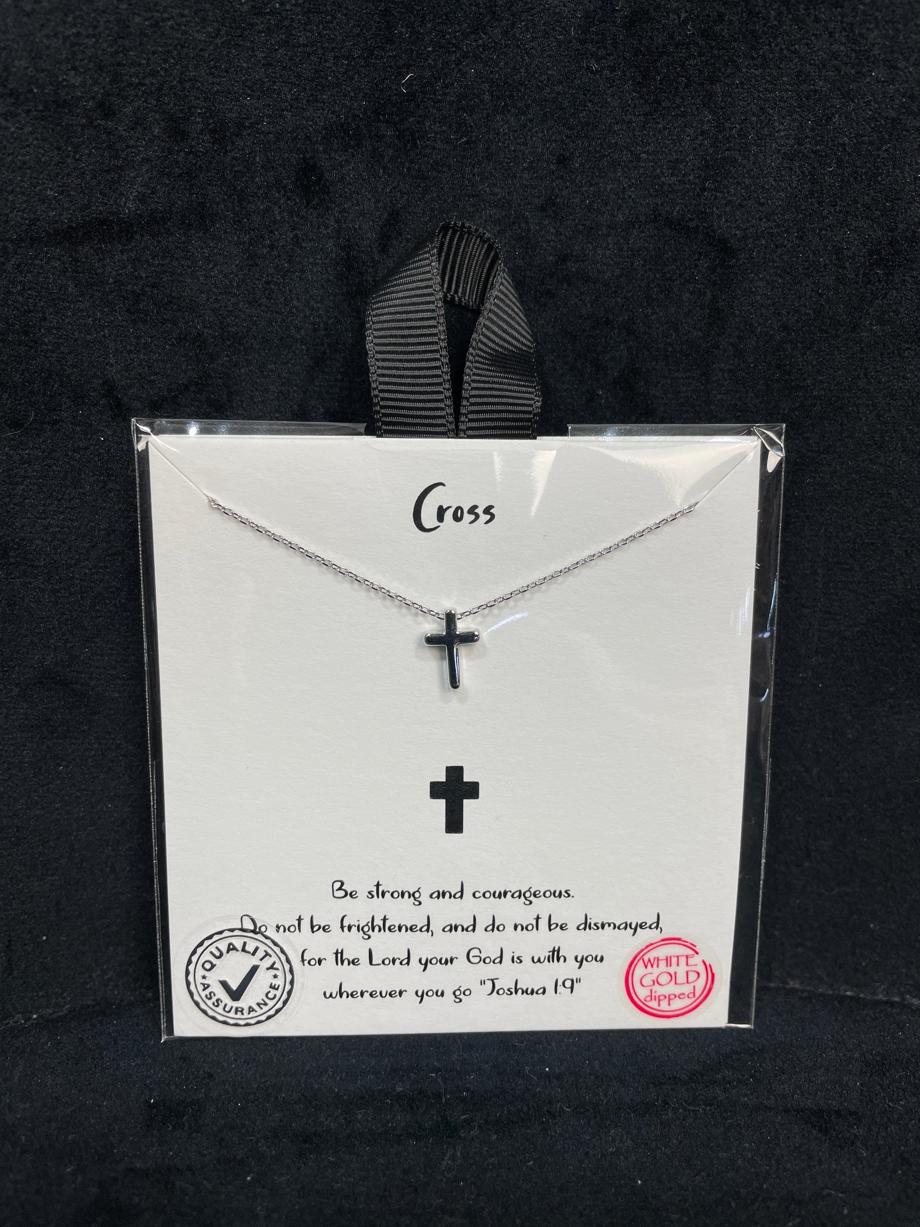 Cross Necklace - Silver