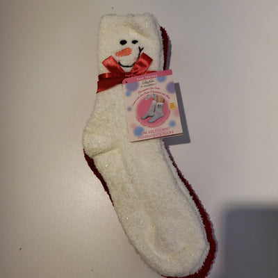 Snowman Therapeutic Socks 2pk