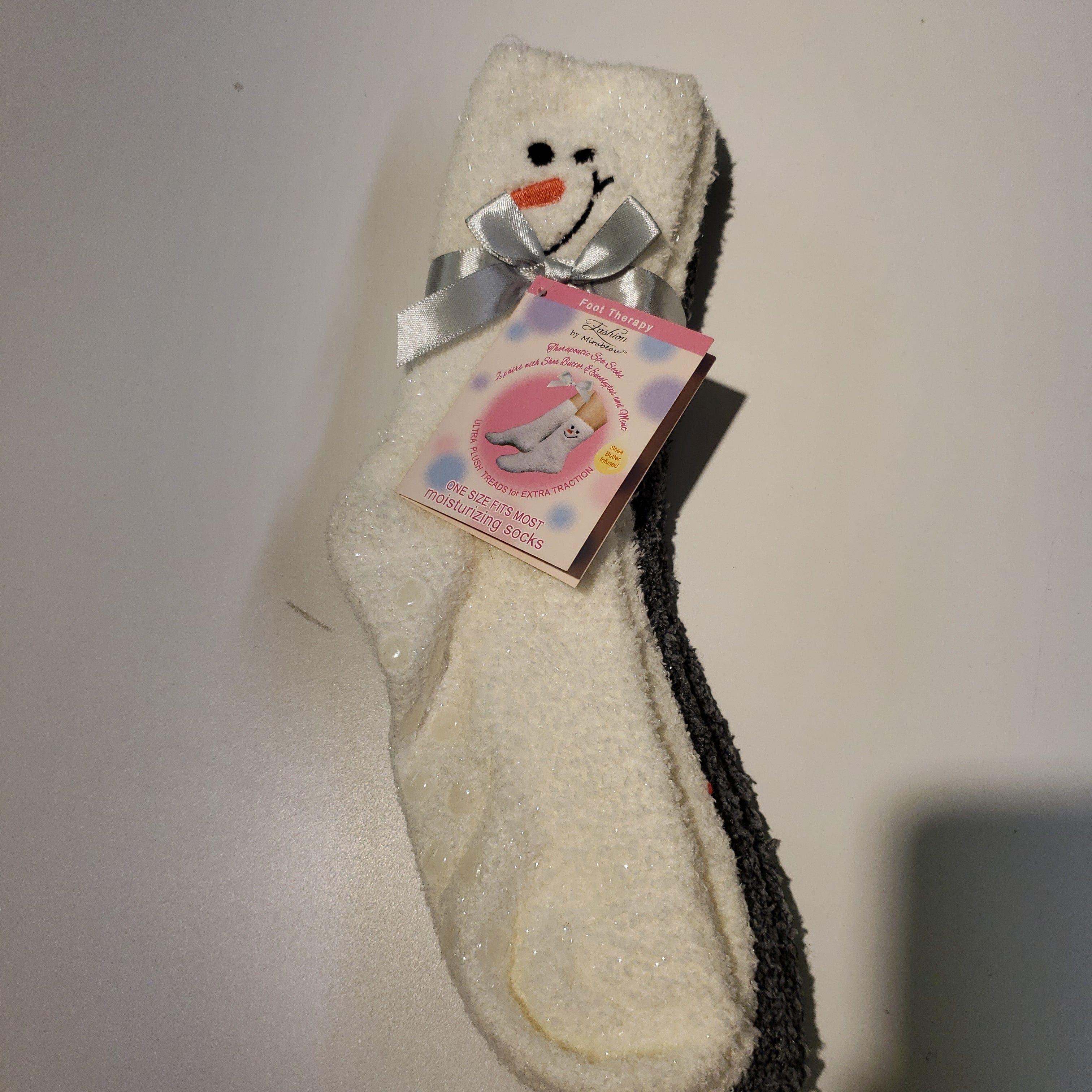 Snowman Therapeutic Socks 2pk