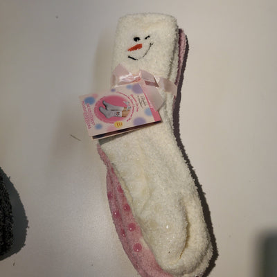 Snowman Therapeutic Socks 2pk