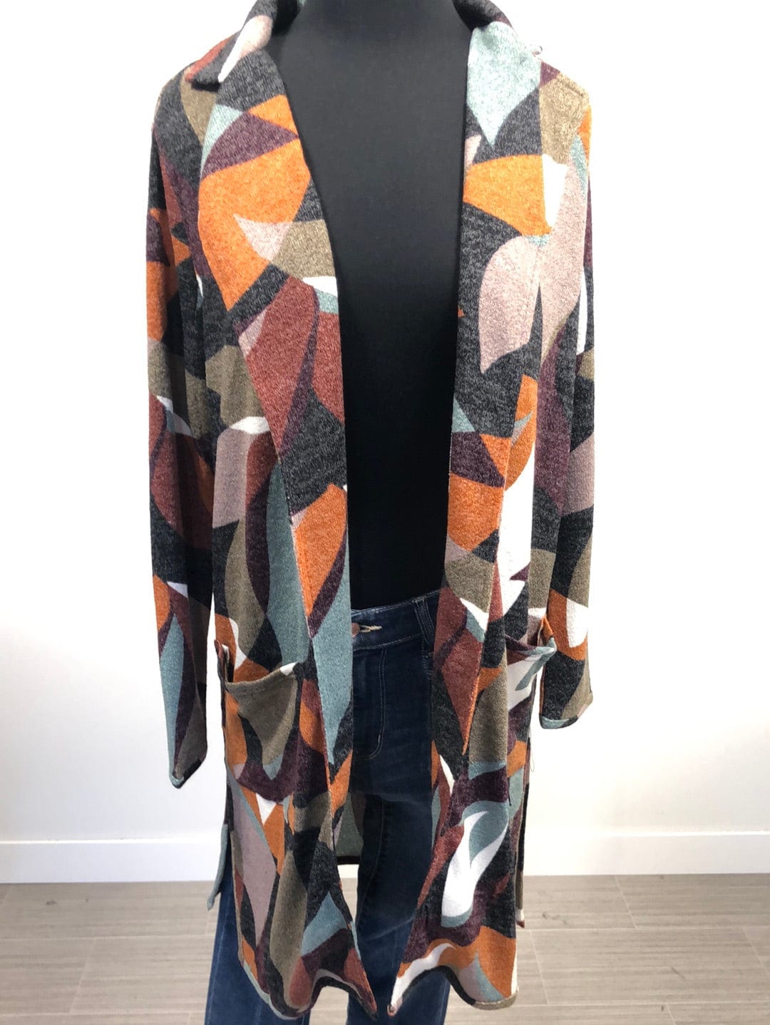 Earthtones Bailey Open Front Jacket