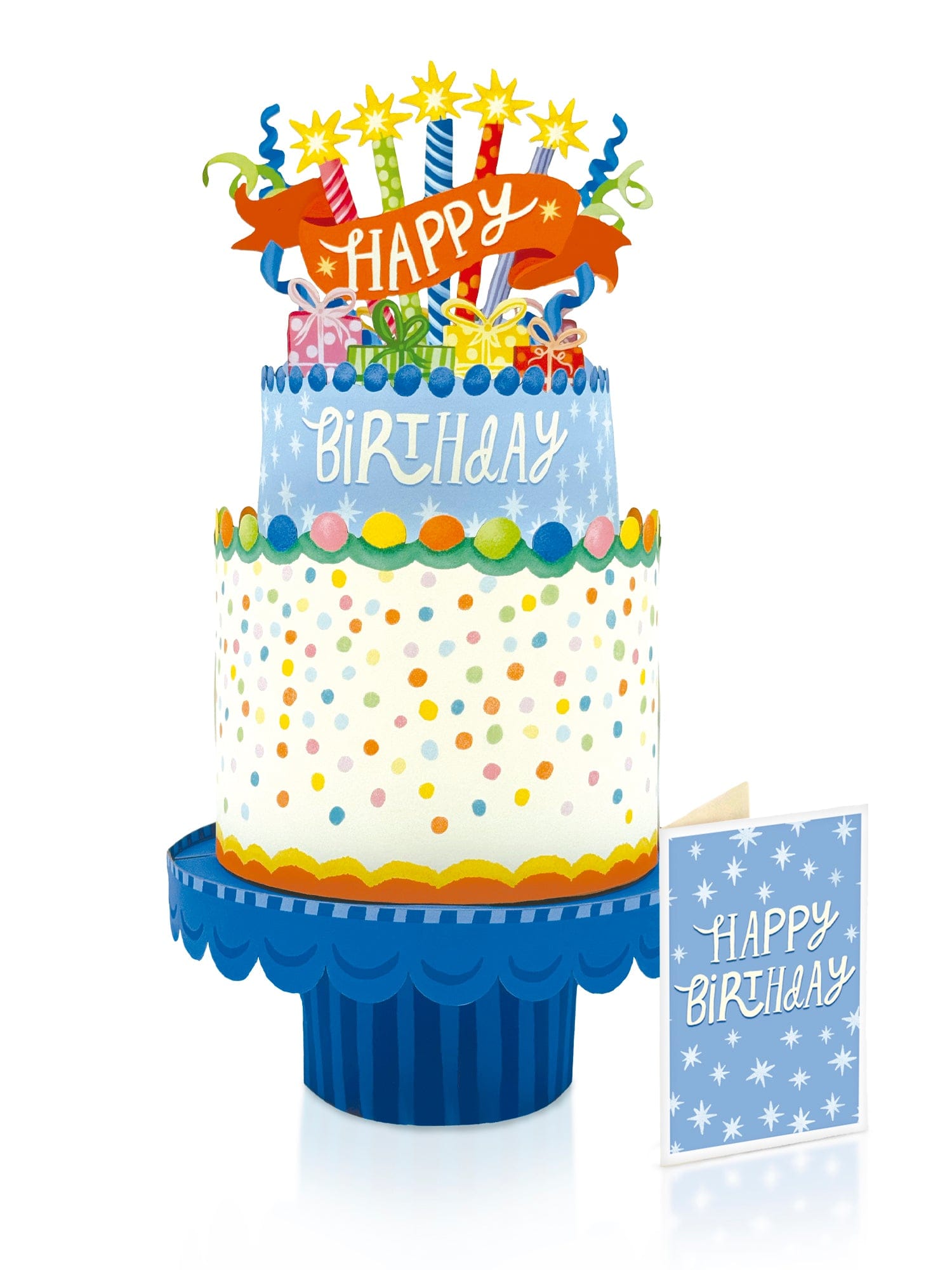 Confetti Birthday Cake Card