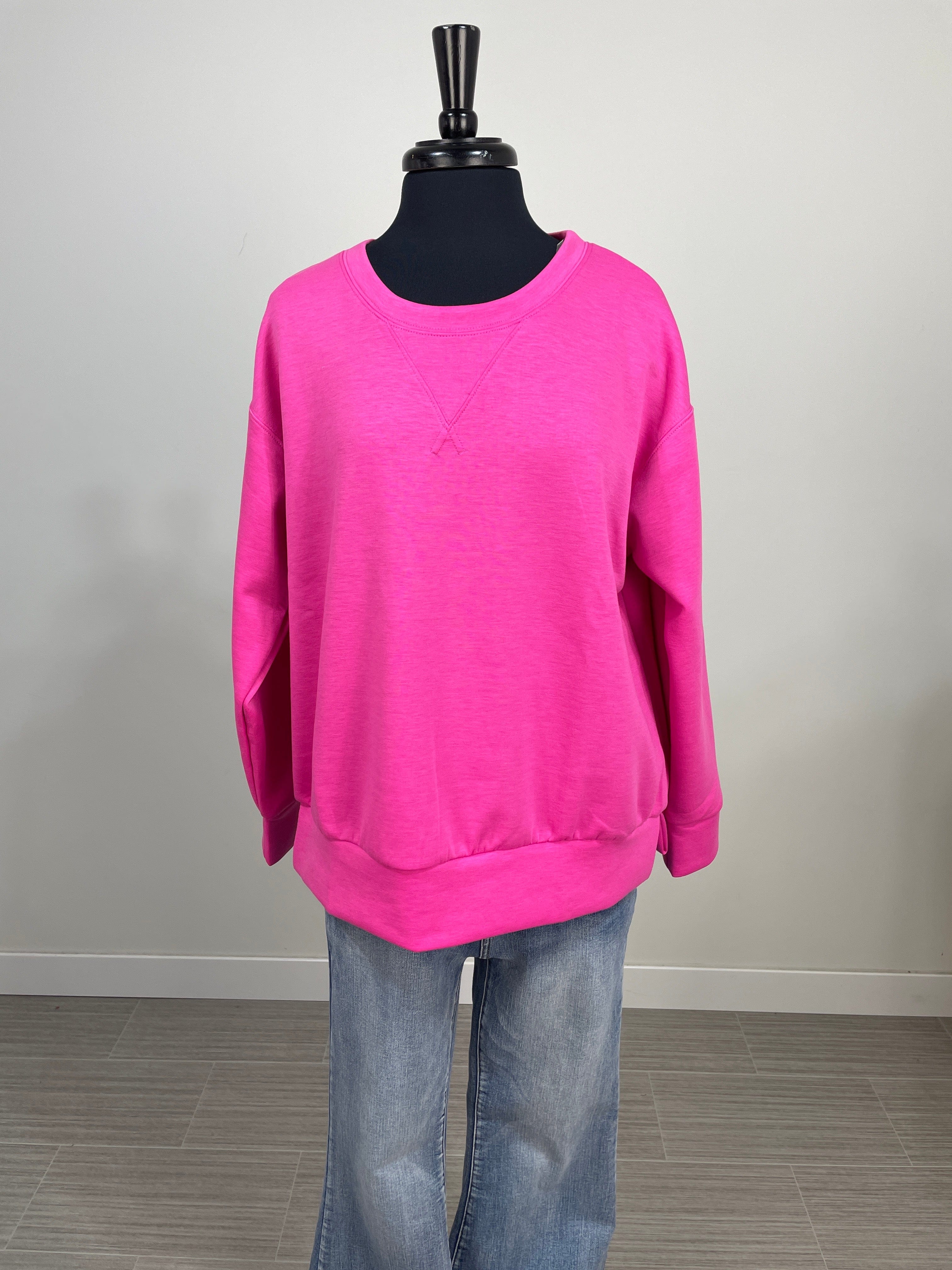 Hot Pink Everyday Pullover
