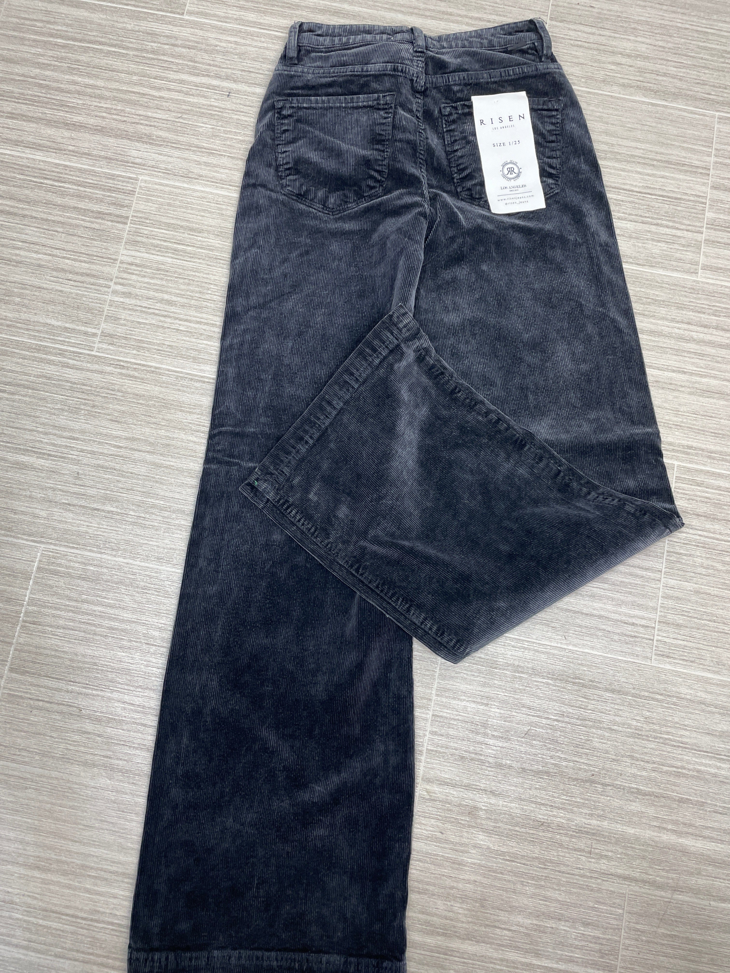 Midnight High Wide Corduroy Pants
