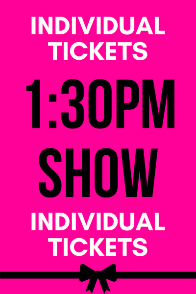 Holiday Fashion Show 2024 1:30 PM SHOW - Individual Ticket Sales