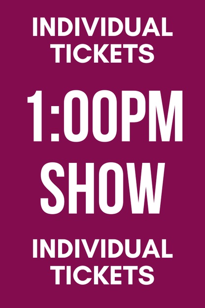 Holiday Fashion Show 2025 1:00 PM SHOW - Individual Ticket Sales