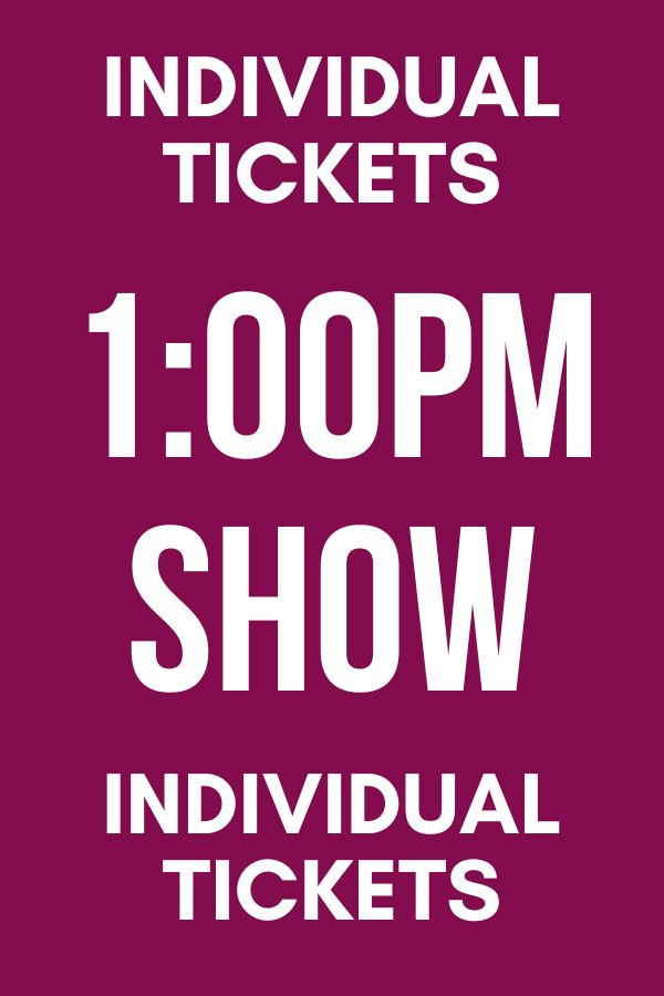 Holiday Fashion Show 2025 1:00 PM SHOW - Individual Ticket Sales
