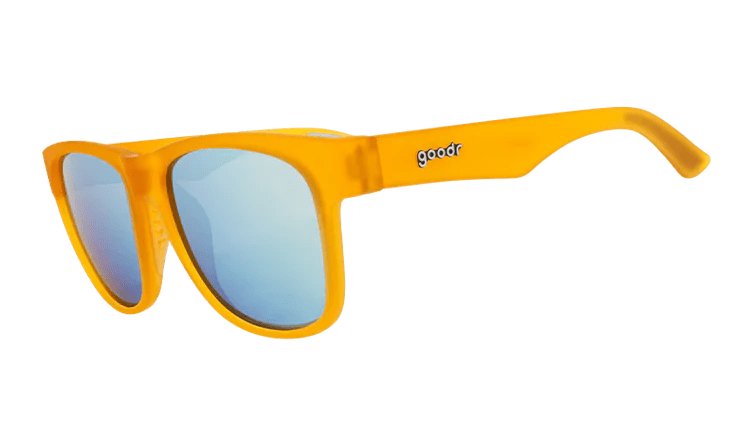 Goodr Gold Digging w/Sasquatch Sunglasses