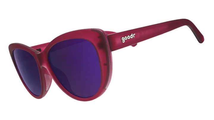 Goodr Midnight Merlot Glow Sunglasses