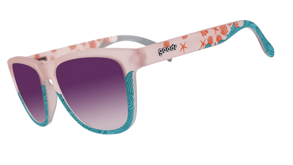 Goodr Mermaid Hair, Don't Care Sunglasses