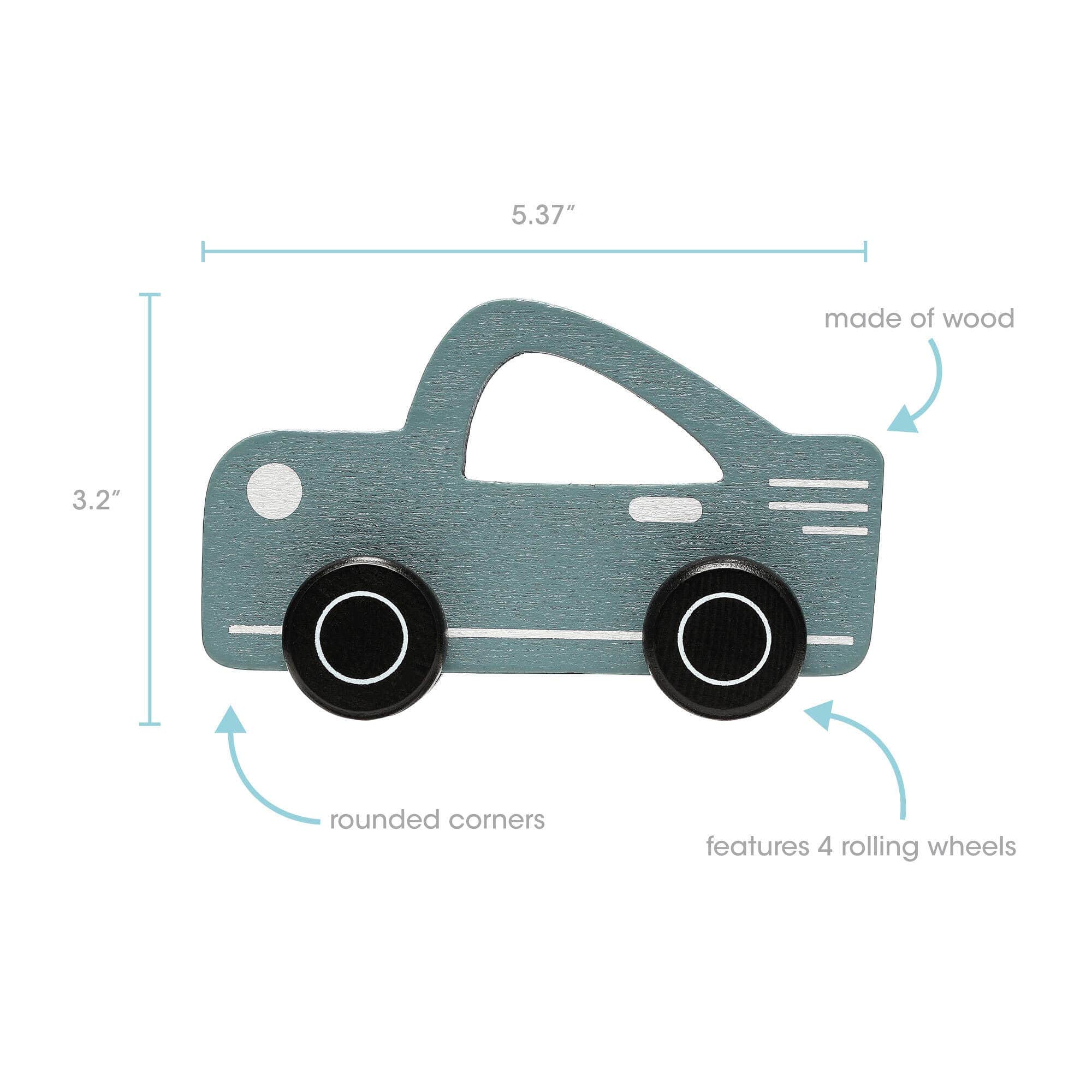 Wooden Toy Car, Baby & Toddler Toy Nursery Decor