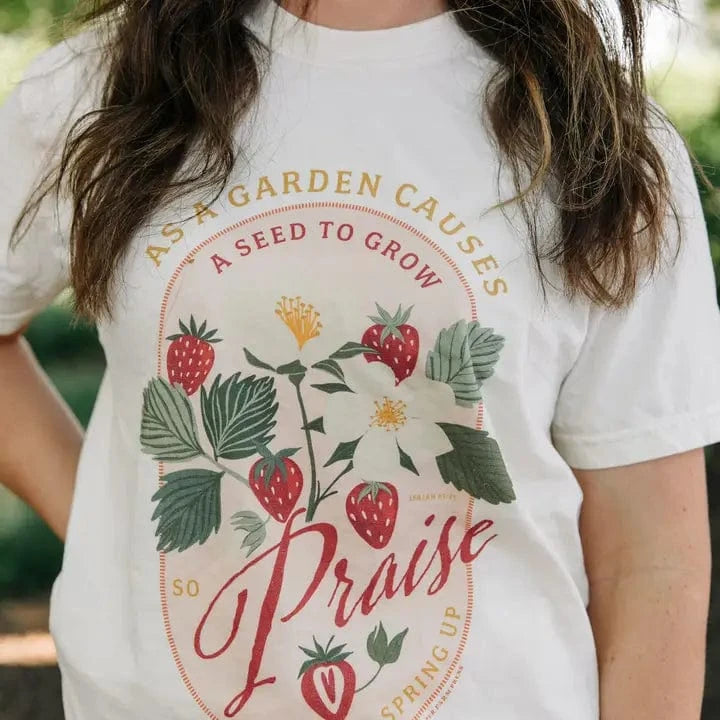 Strawberry Faith Graphic T-shirt