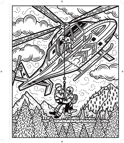 Planes and Helicopters Magic Painting Book : Usborne Books