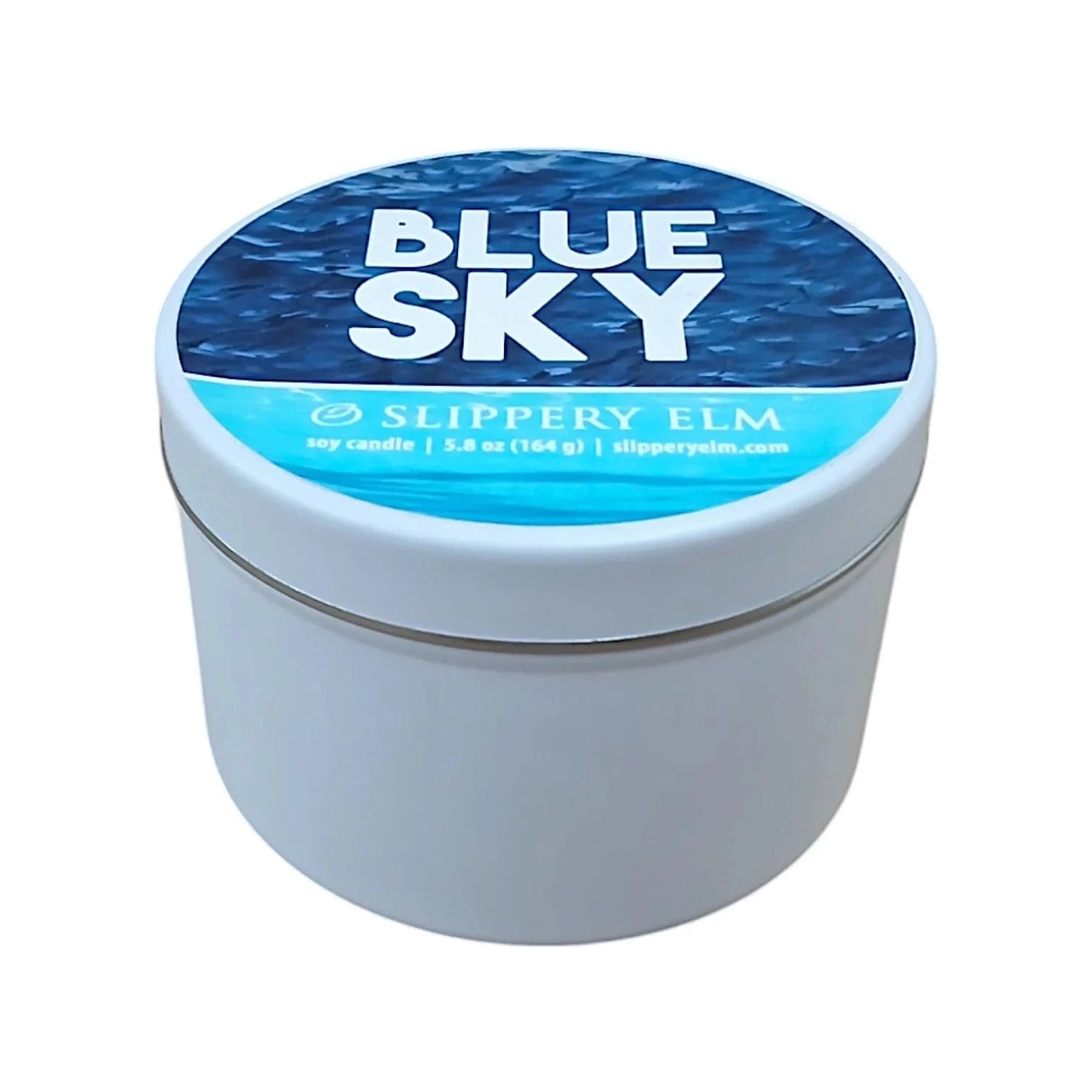 Blue Sky Travel Tin Candle